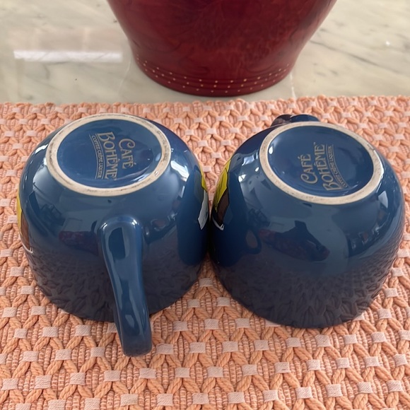 Vintage Café Bohème Set Of 2 Mug - Picture 7 of 12